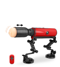 Charger l'image dans la galerie, Fucking machine avec masturbateur vibrant