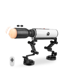 Charger l'image dans la galerie, Fucking machine avec masturbateur vibrant