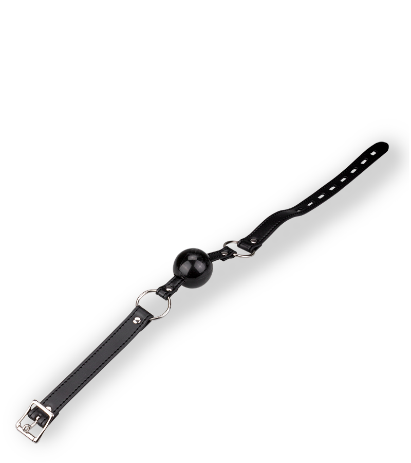 Gag-ball - bâillon de bondage BDSM sans anneaux