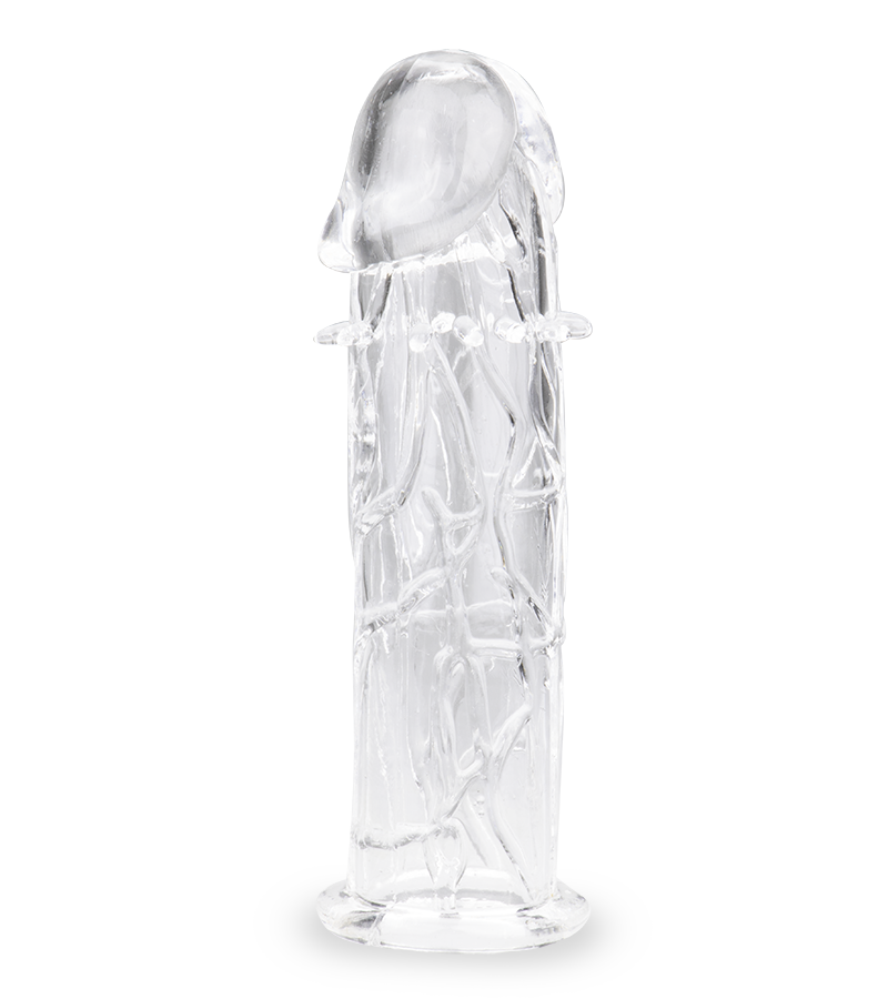 Gaine à pénis avec picots