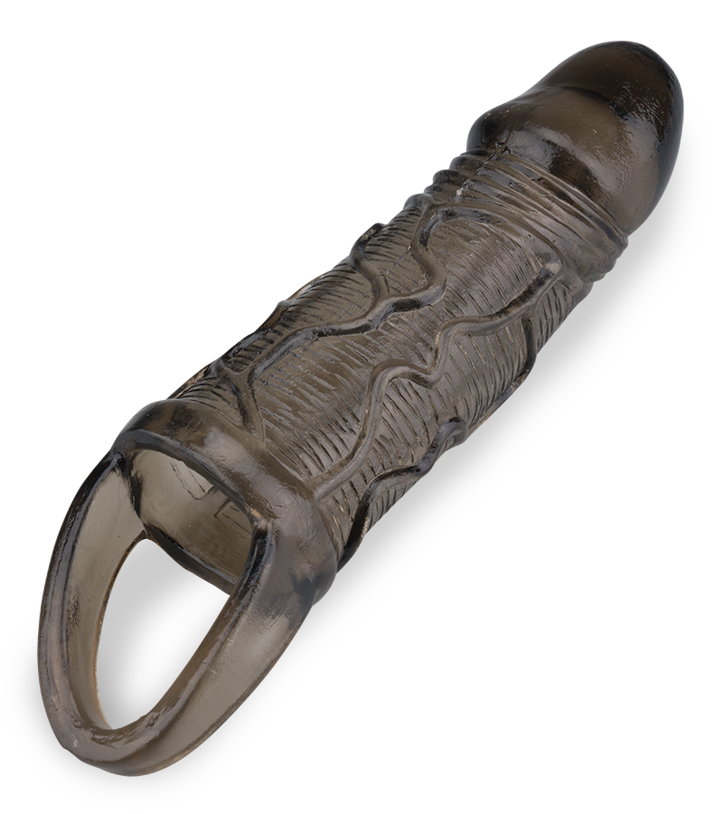 Gaine à pénis veinée extensible