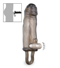 Charger l'image dans la galerie, Gaine à pénis vibrante avec prépuce Héraclès