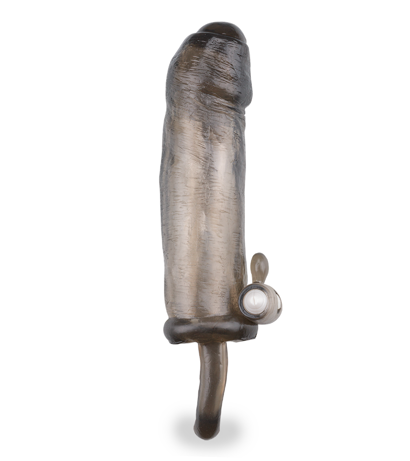 Gaine à pénis vibrante avec prépuce Héraclès