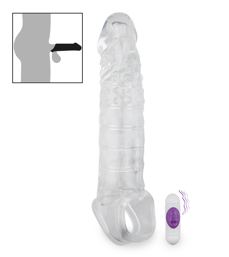 Gaine de pénis vibrante Zam taille S