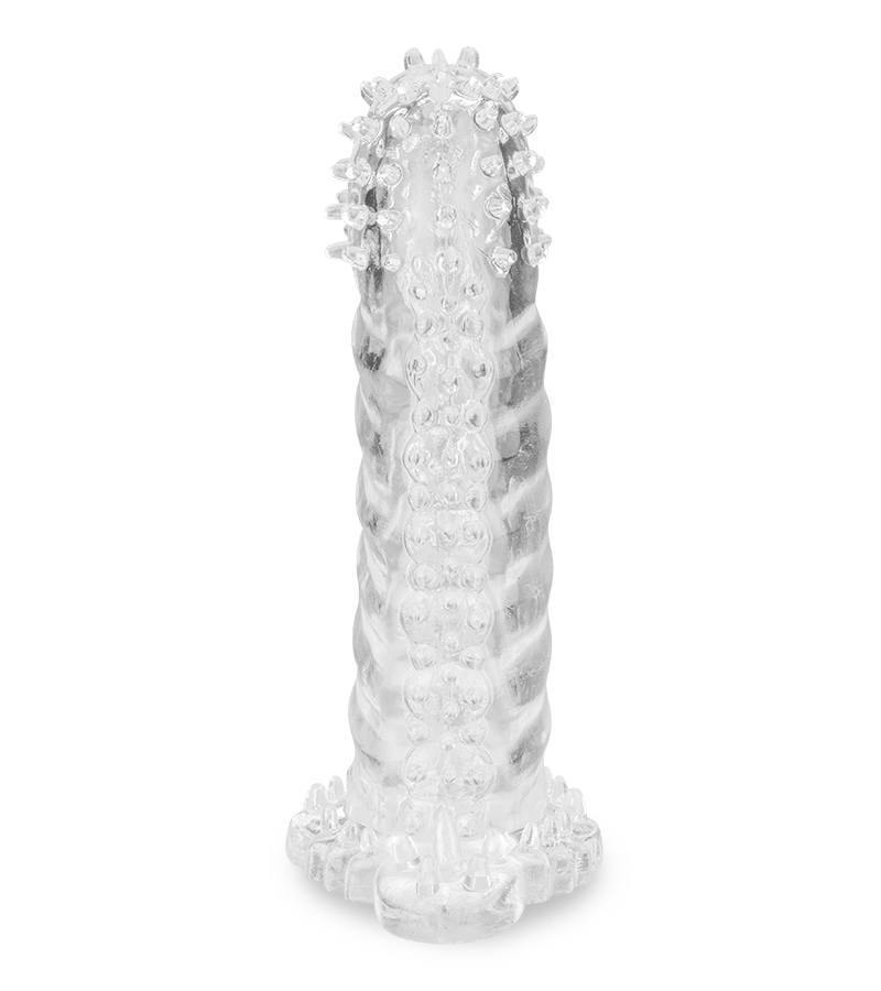 Gaine extendeur à picots pour pénis