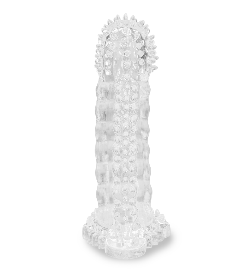 Gaine extendeur à picots pour pénis