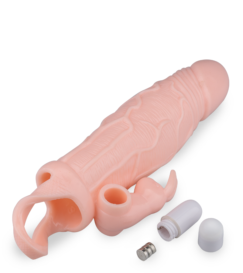 Gaine gland vibrant et stimulateur de clitoris