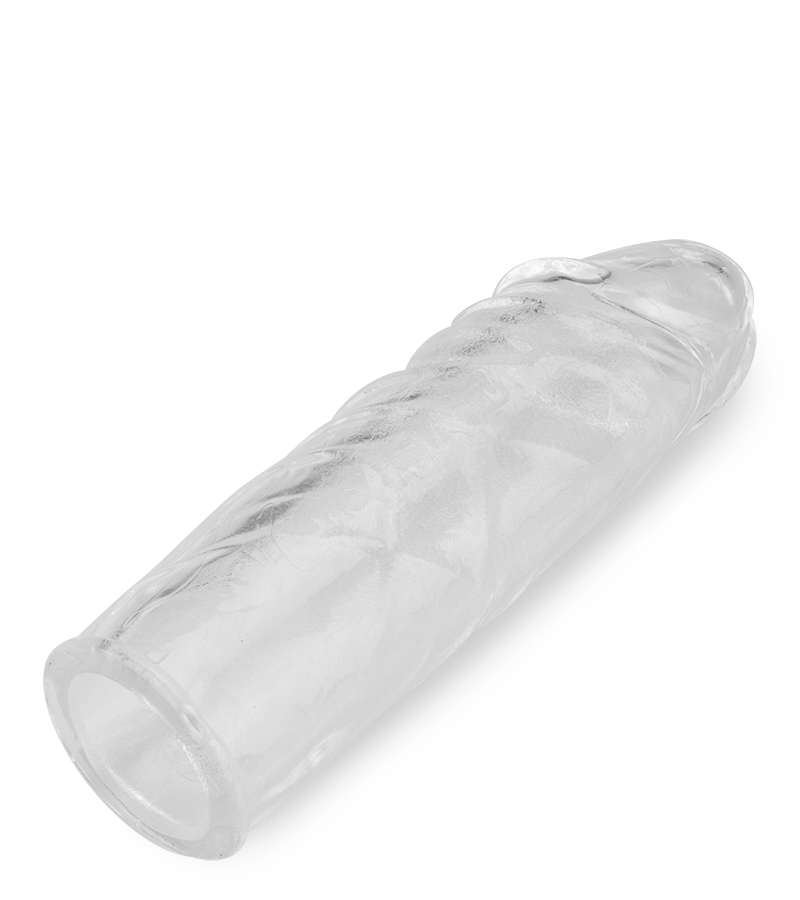 Gaine pénienne transparente