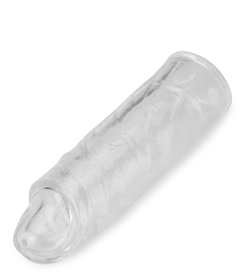 Gaine pénienne transparente