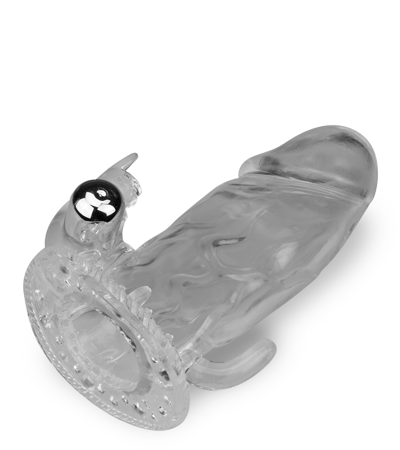 Gaine pénis crystal rabbit