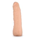 Gaine pénis veinée silicone