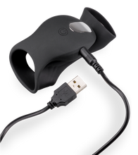 Charger l'image dans la galerie, Gaine pénis vibrant stimulateur clitoris 7 modes USB