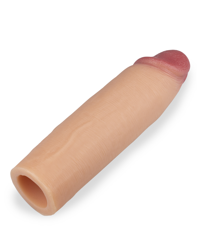 Gaine pour pénis réaliste silicone liquide