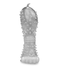 Charger l'image dans la galerie, Gaine réaliste crystal picots vibrante