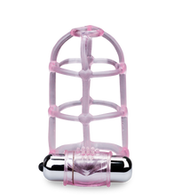 Charger l'image dans la galerie, Gaine vibrante cage à pénis