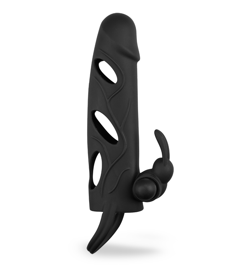 Gaine vibrante silicone rabbit