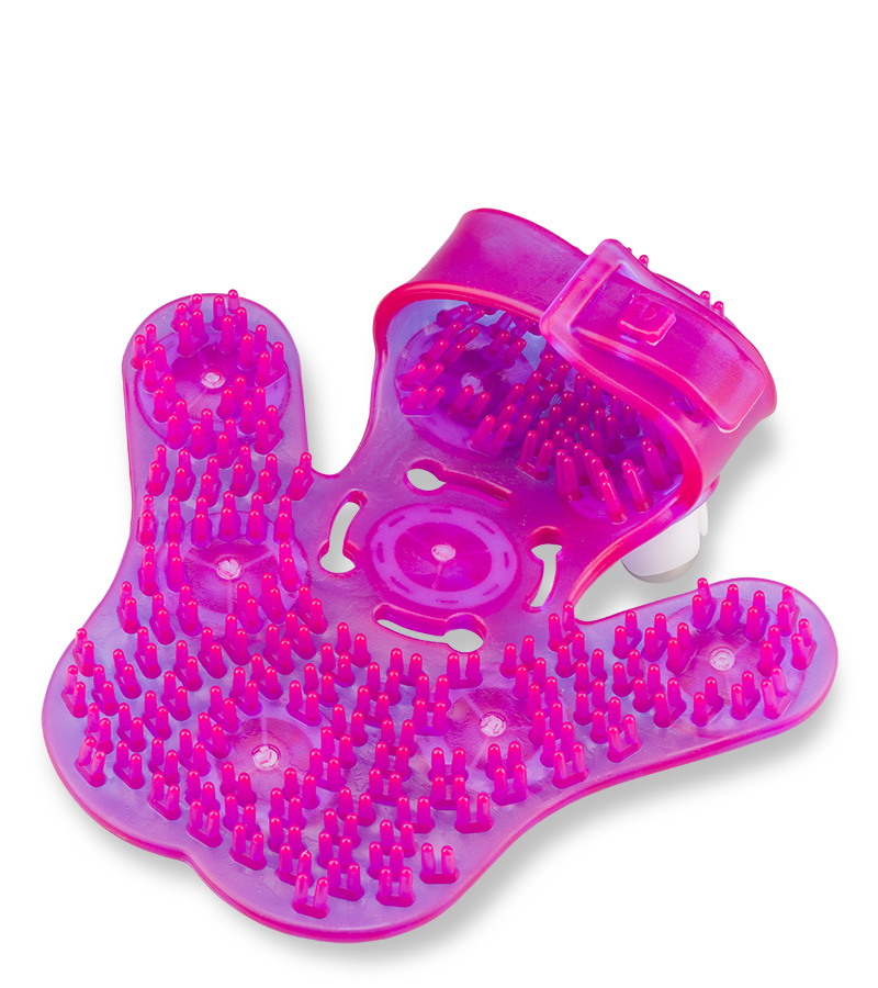 Gant de massage Roller Beads