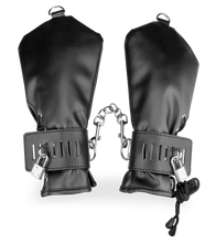 Charger l'image dans la galerie, Gants de contrainte en similicuir