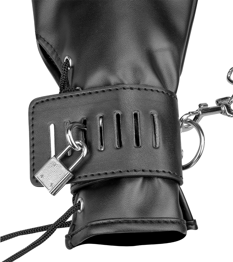 Gants de contrainte en similicuir