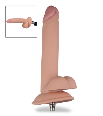 Gode 22,0cm pour machine Ă  sexe
