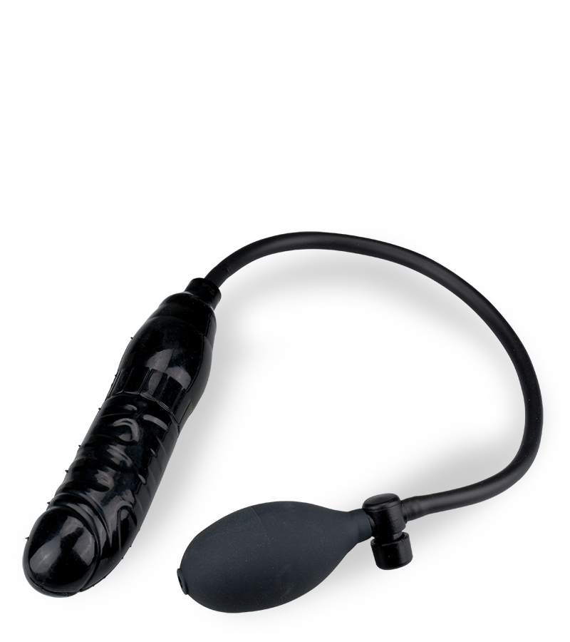 Gode anal Ă  pompe gonflable