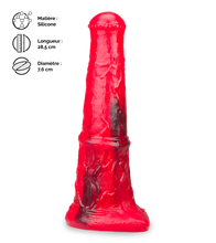 Charger l'image dans la galerie, Gode animal Cheval gros diamètre