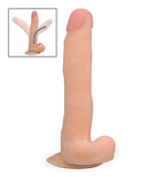 Gode Articulé XL Long de 21CM A Ventouse