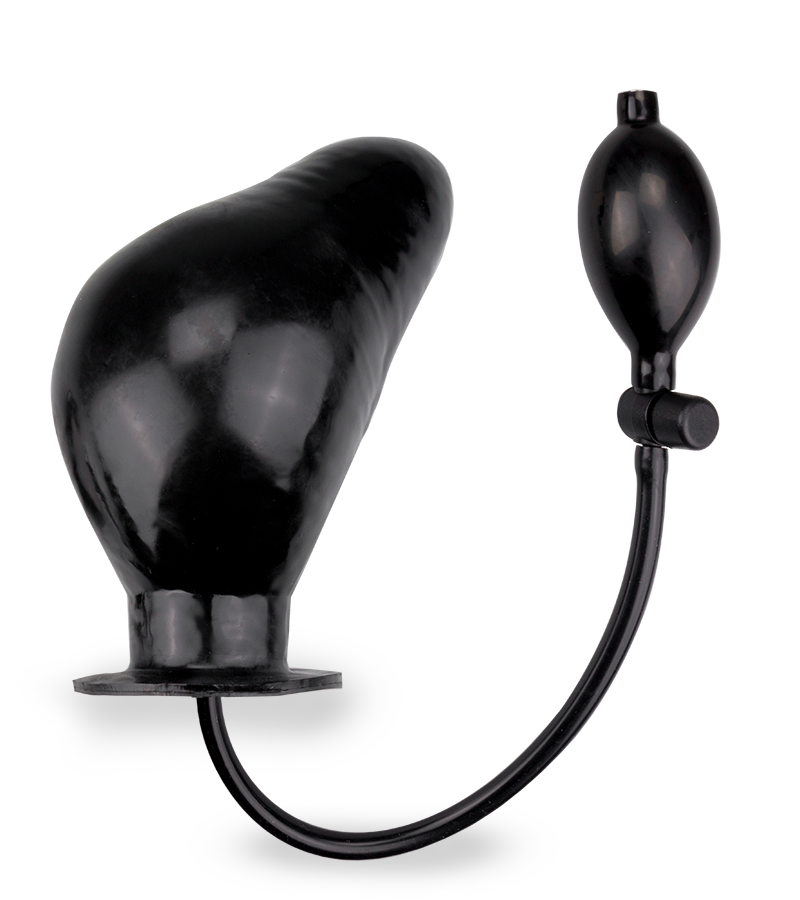 Gode Black Gonflable Ă  Pompe