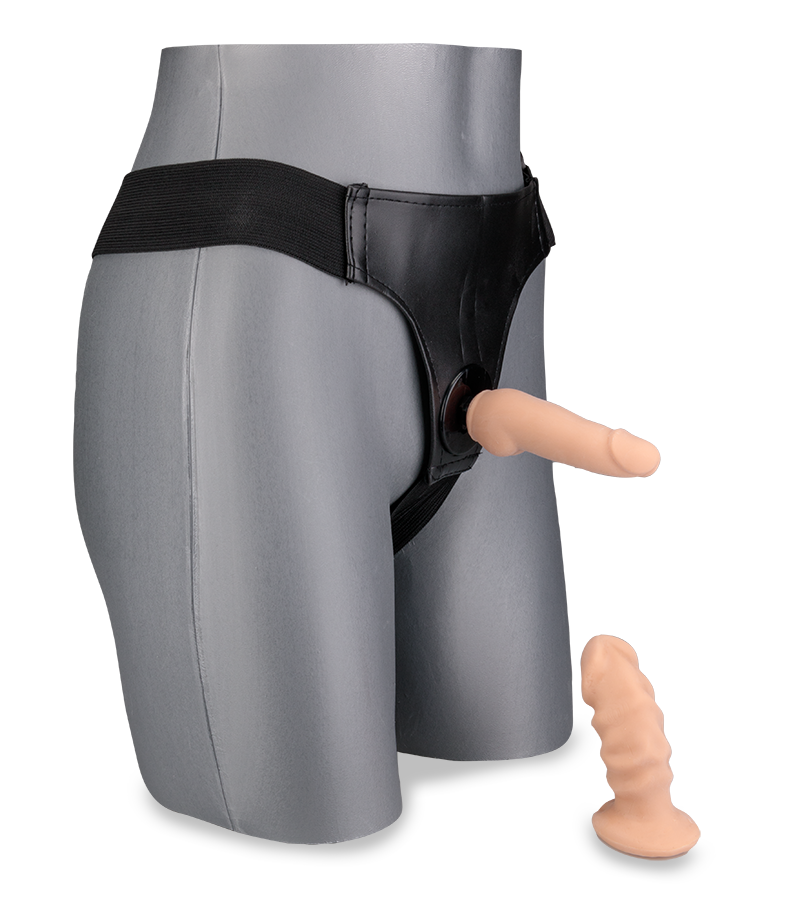 Gode ceinture 2 petits godes amovibles