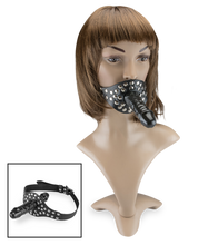 Charger l'image dans la galerie, Gode ceinture bâillon pénis black