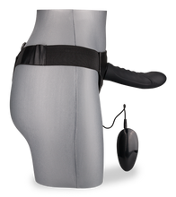 Charger l'image dans la galerie, Gode ceinture courbé creux en silicone vibrant