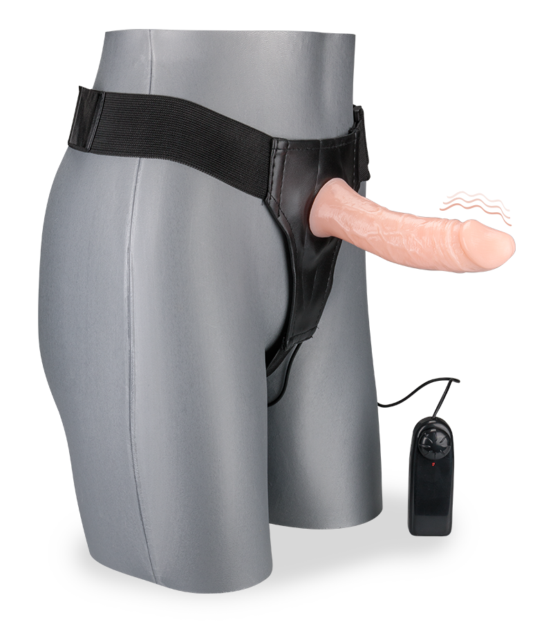 Gode ceinture creux Ă  vibration Sacha