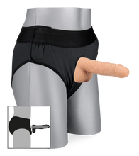 Charger l'image dans la galerie, Gode ceinture creux en silicone 17,0cm Charles