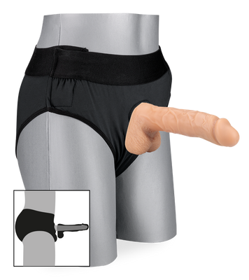 Gode ceinture creux en silicone 21,0cm Steven