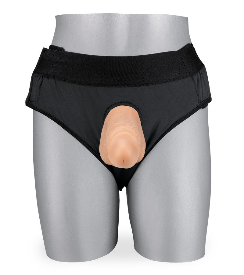 Gode ceinture creux en silicone 21,0cm Steven