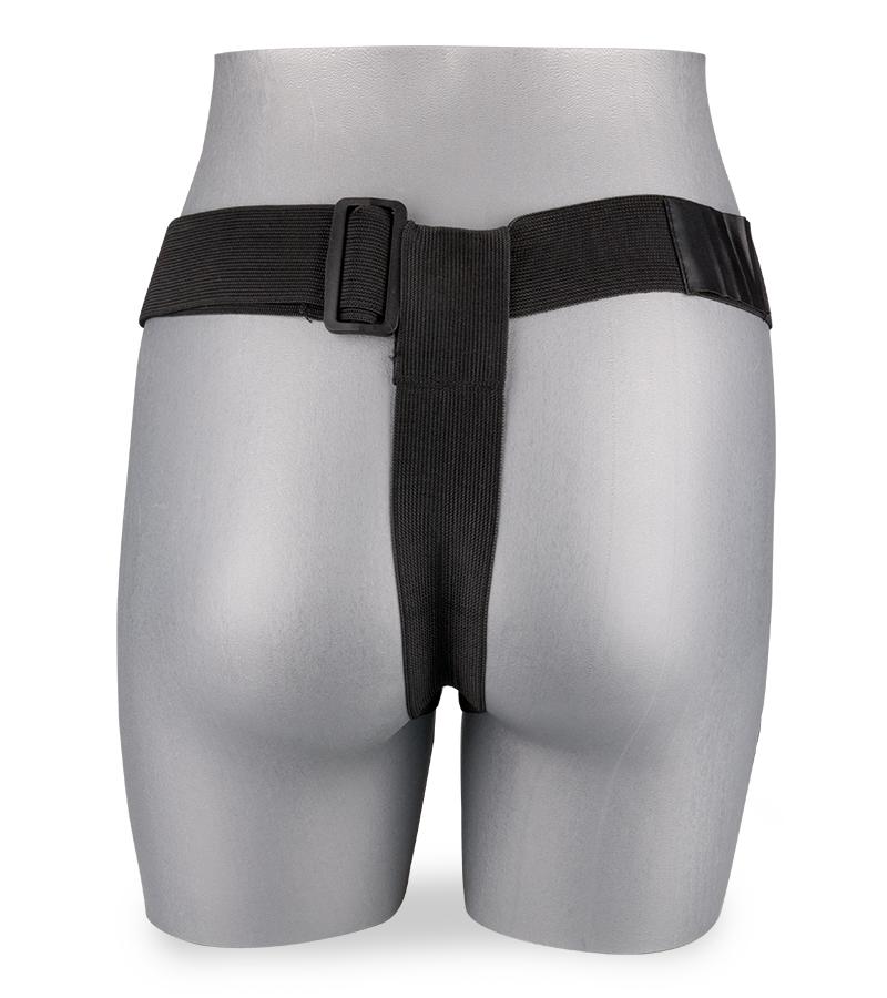 Gode ceinture creux en silicone vibrant large