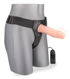 Gode ceinture creux XXL vibrant