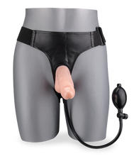 Charger l'image dans la galerie, Gode ceinture gonflable Ă  pompe