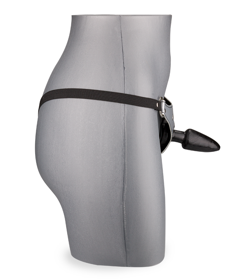 Gode ceinture plug anal