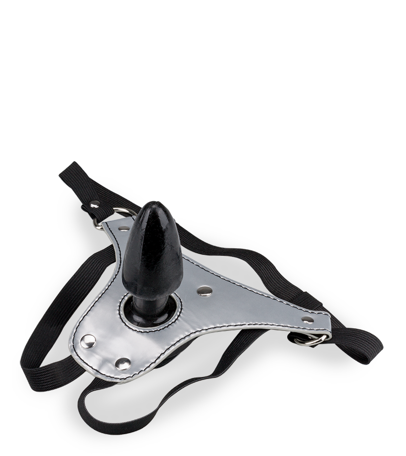 Gode ceinture plug anal