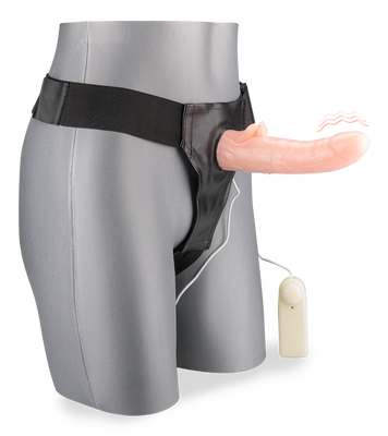 Gode ceinture rotatif avec ergot