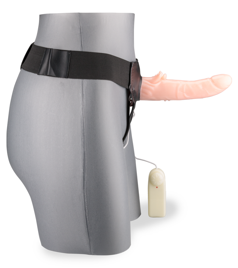 Gode ceinture rotatif avec ergot