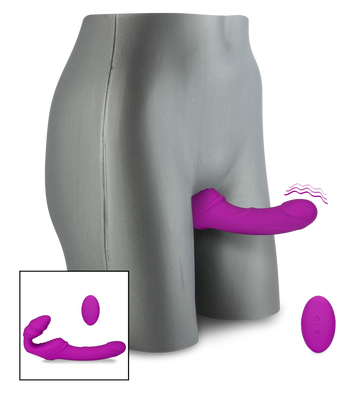 Gode ceinture sans harnais télécommandé Nana