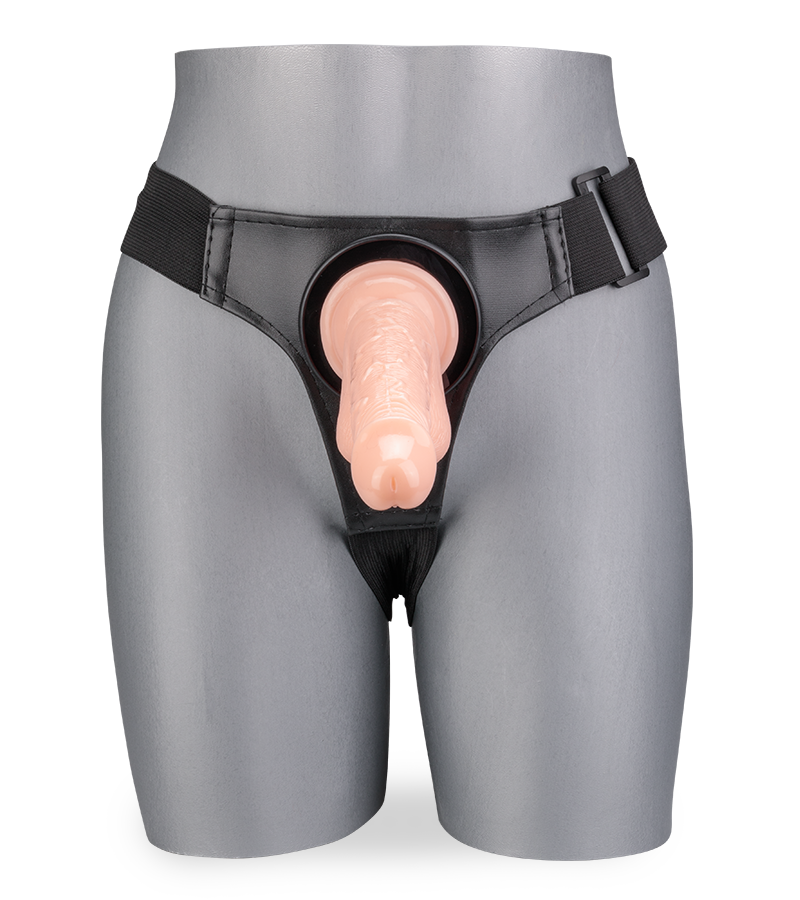 Gode ceinture ventousable 16,5cm Cody