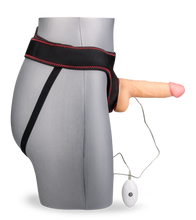 Charger l'image dans la galerie, Gode ceinture vibrant 18,0cm 10 modes