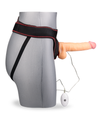 Charger l'image dans la galerie, Gode ceinture vibrant 20,0cm 10 modes