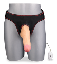 Charger l'image dans la galerie, Gode ceinture vibrant courbé 22,0cm 10 modes