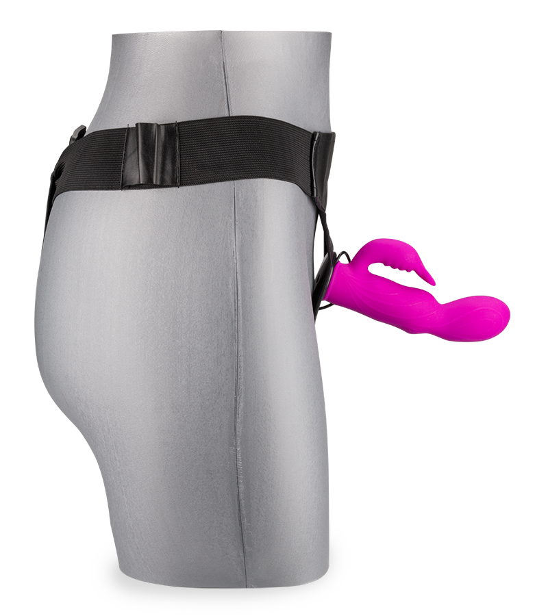 Gode ceinture vibromasseur rabbit
