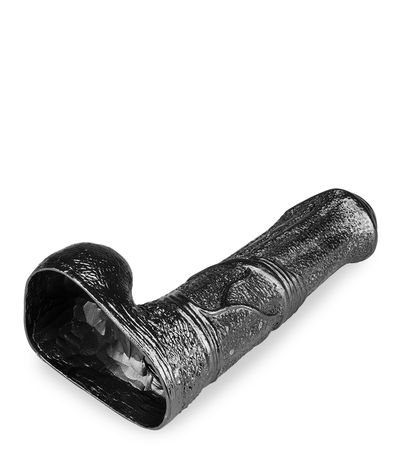 Gode cheval en métal Sauron