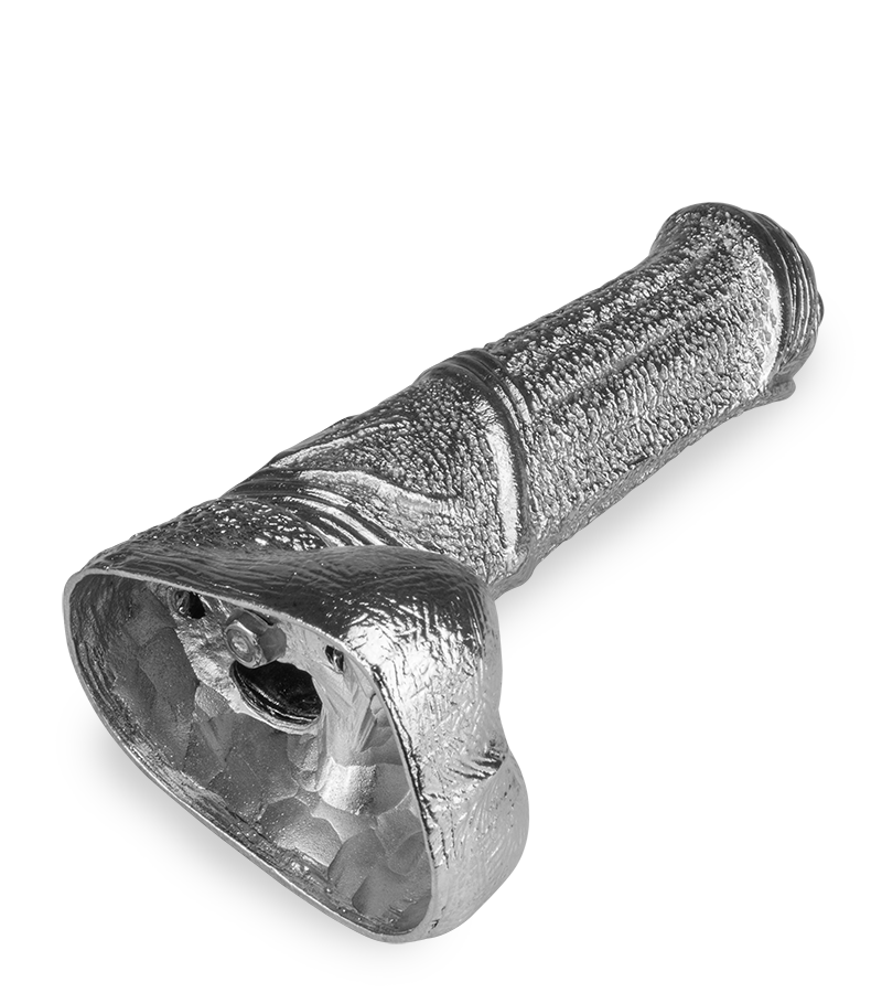 Gode cheval en métal Sauron